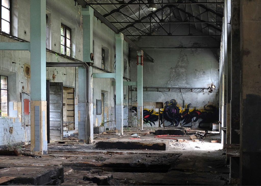 Instalaciones abandonadas del Pozu Pumarabule. Carbayín Alto. Siero. Asturias. 2018