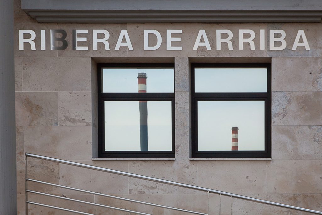 Vistas Exteriores del Ayuntamiento. Ribera de Arriba. Asturias 2020