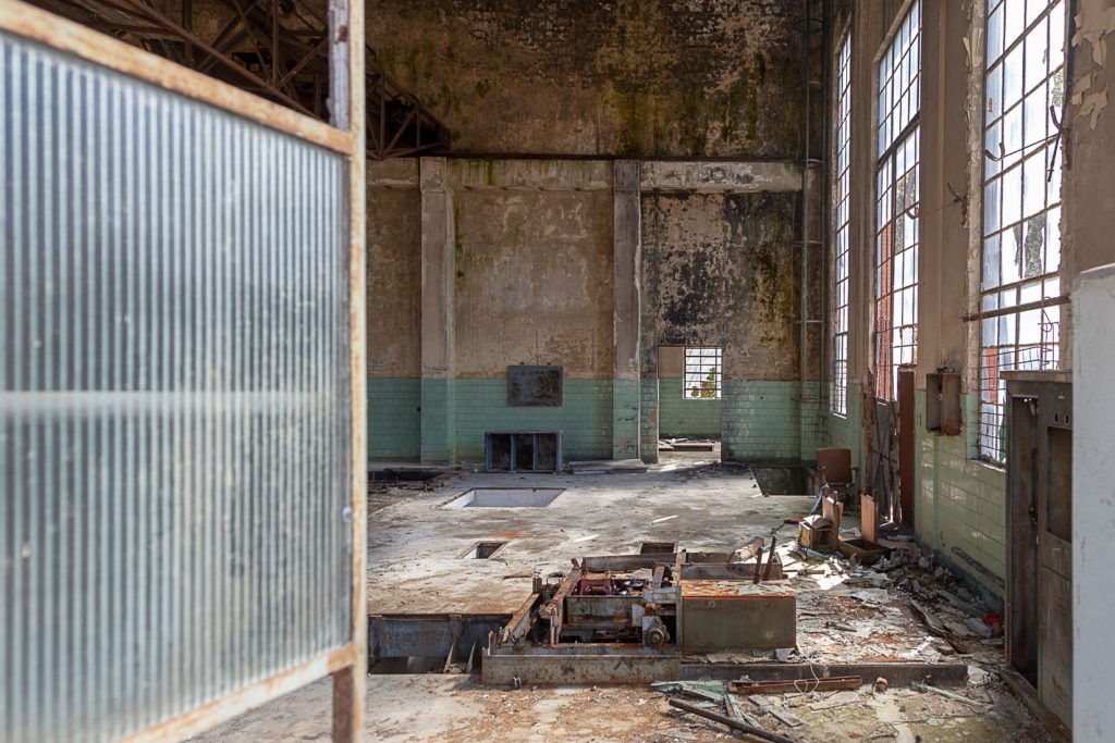 Instalaciones abandonadas del Pozo Pumarabule. Carbayín. Siero 2020.