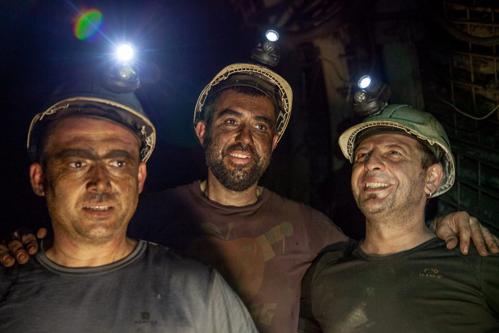 Interior del Pozo Nicolasa. Mieres. Asturias 2020