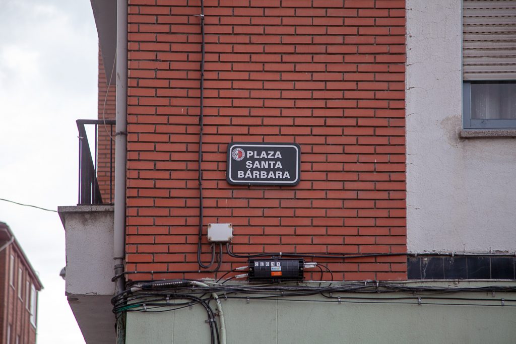 Plaza Santa Barbara. Bembibre. León 2020