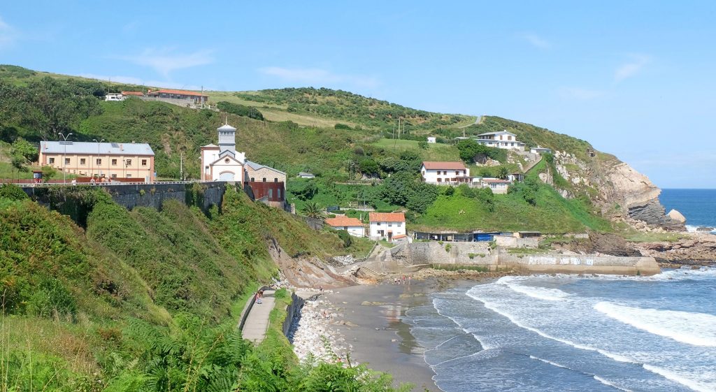 Vista exterior de la Mina de Arnao. Castrillón. Asturias. 2018
