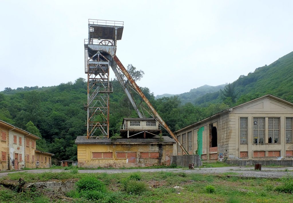 Vista general del Pozo Olloniego. Oviedo. Asturias. 2018