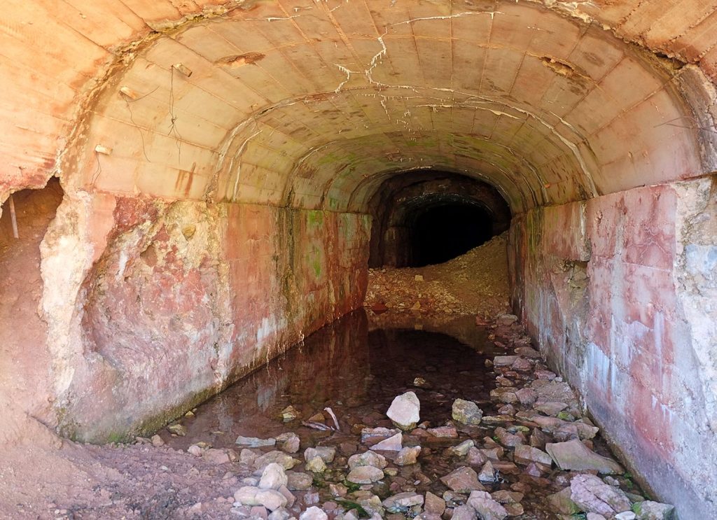 Bocamina del primer piso de Mina Santa Rita. Somiedo. Asturias. 2019