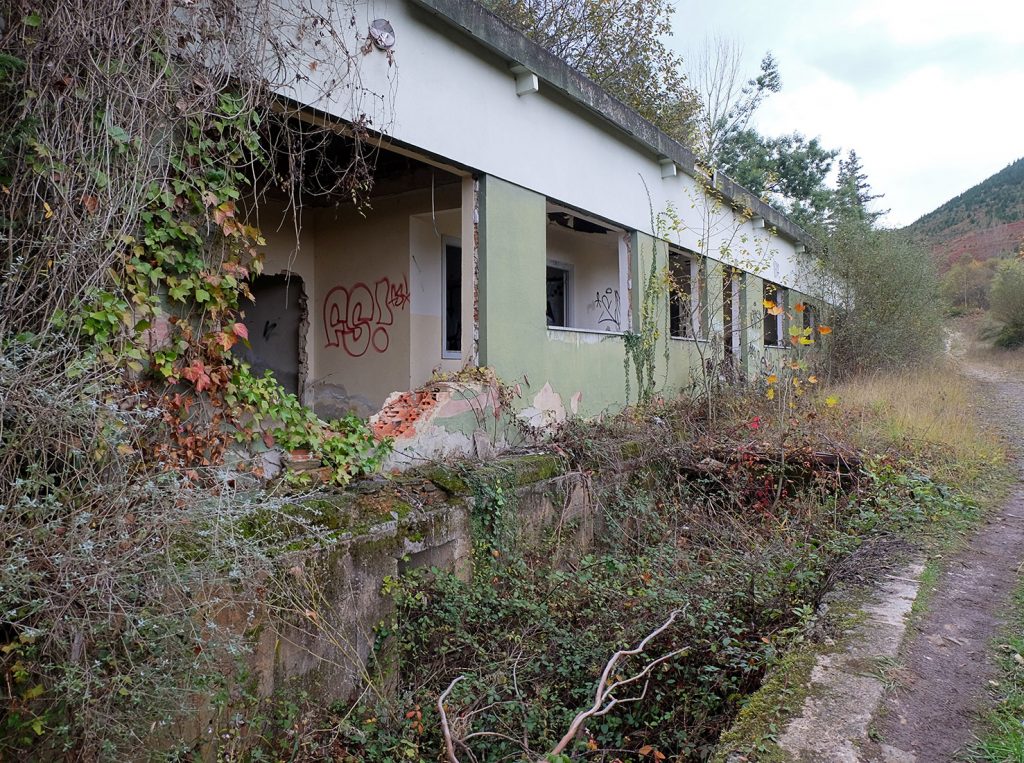 Instalaciones abandonadas de la Mina Mariqueta. Candamo. Asturias. 2018