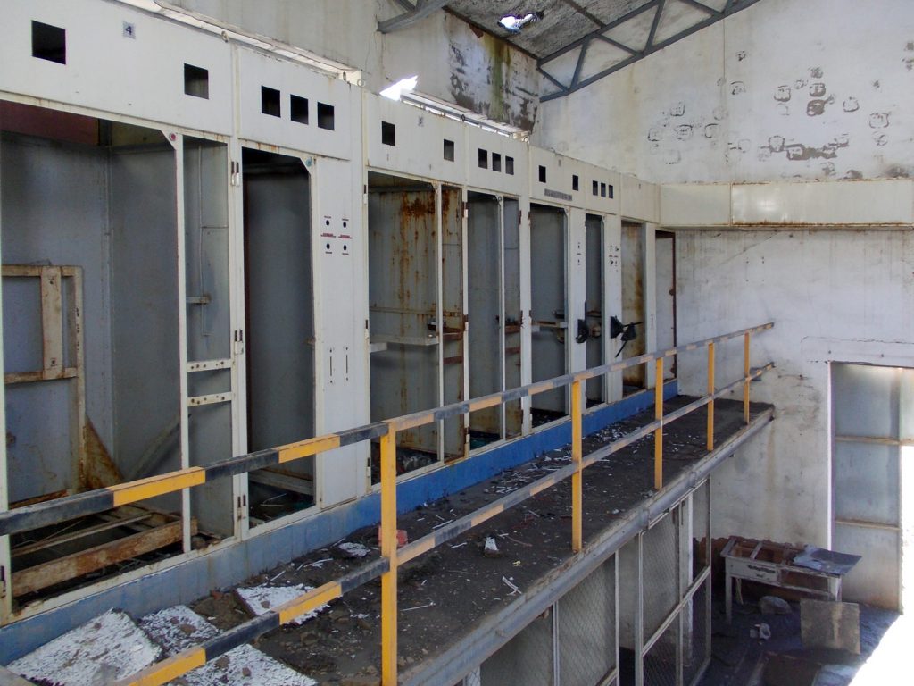 Instalaciones abandonadas de el Pozo Ibarra, Ciñera de Gordón. Pola de Gordón. León 2014