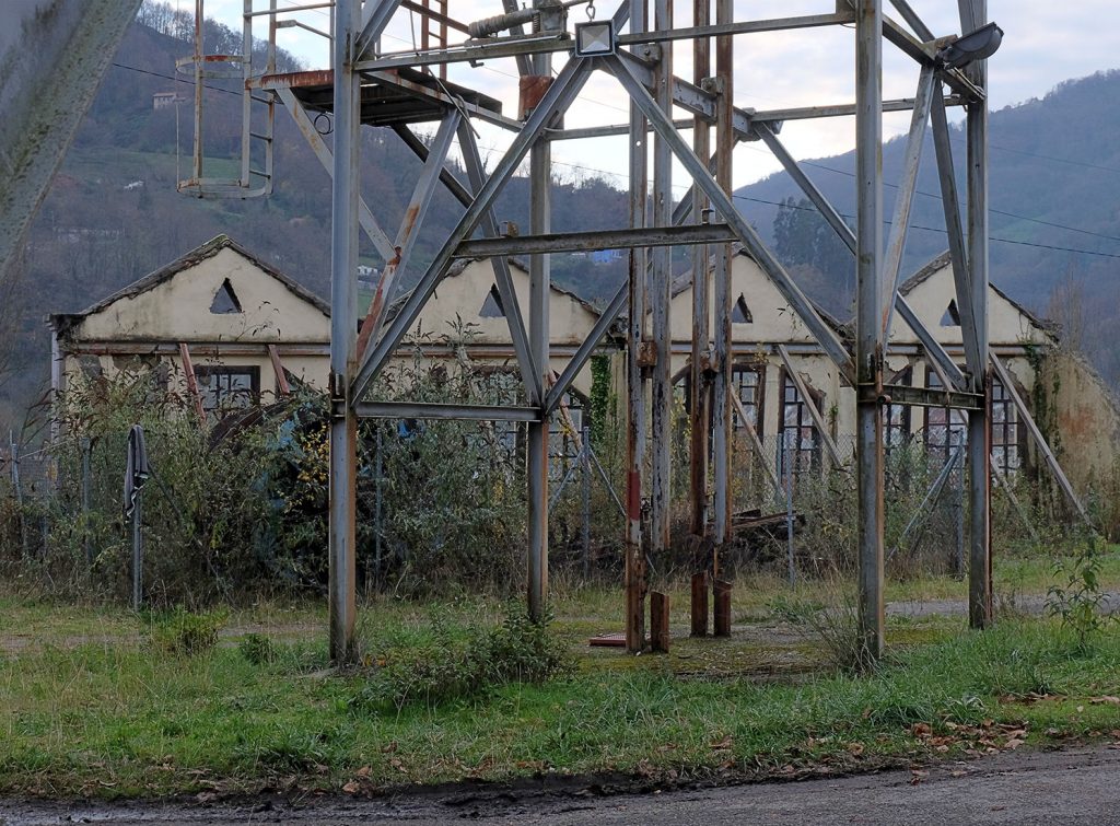Embarque del Pozo Sorriego. El Entrego. San Martín del Rey Aurelio. Asturias. 2019