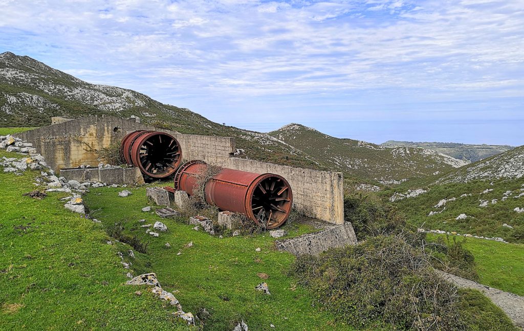Antiguos molinos de Minas El Pilar. Alevia. Peñamellera Baja. Asturias. 2019