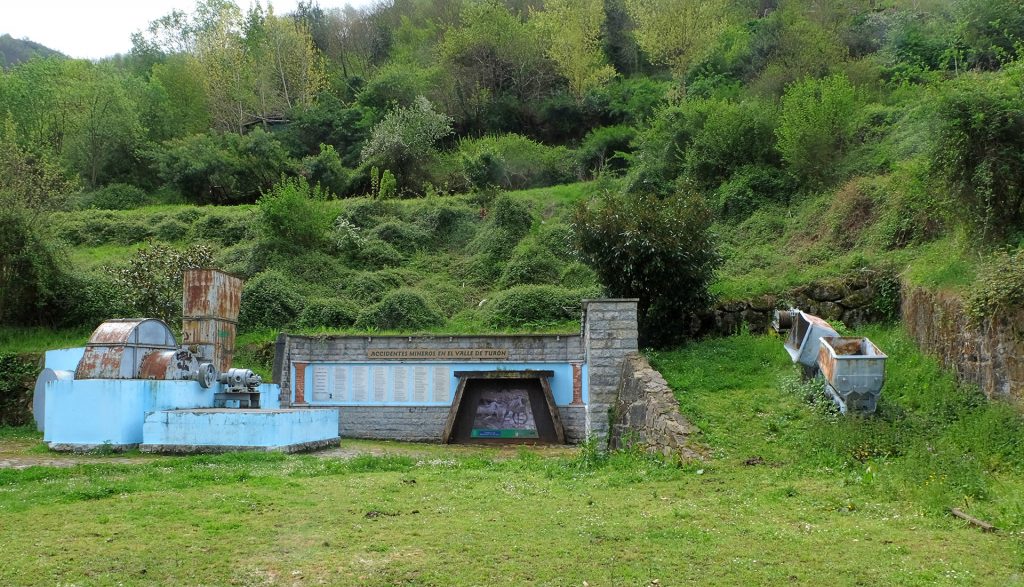 Bocamina del primer piso del Grupo San José. Valle de Turón. Mieres. Asturias. 2019