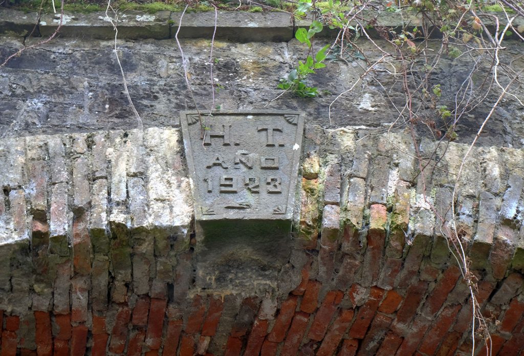 Detalle del puente minero de Tablao. Valle de Turón. Mieres. Asturias. 2018