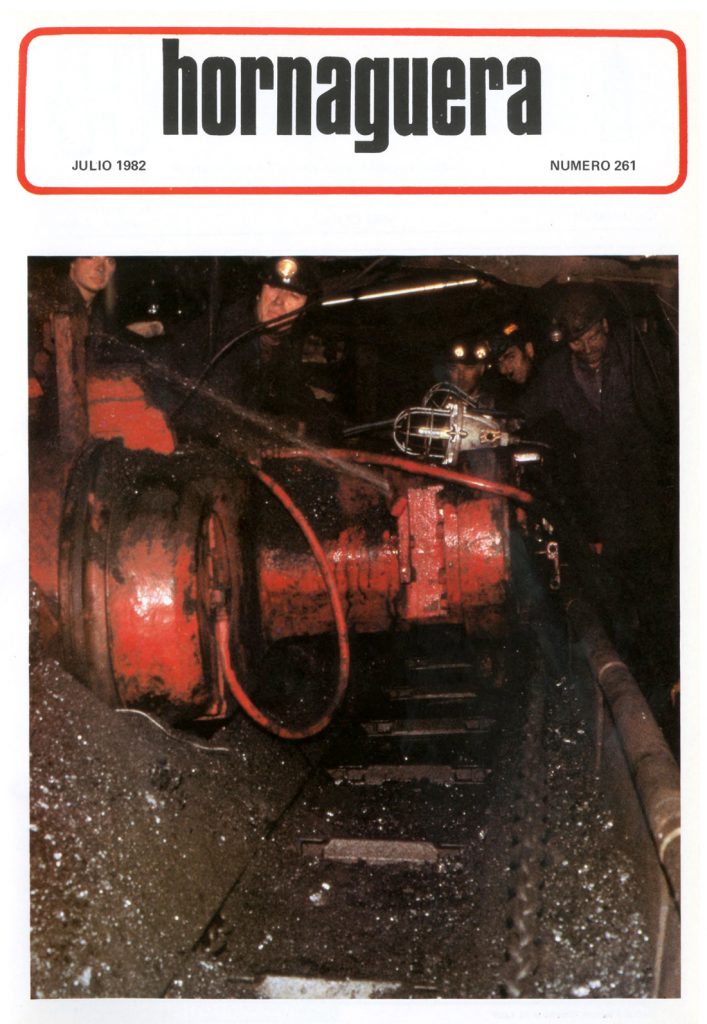 Revista Hornaguera, Nº 261, Enero de 1982, de Hullera Vasco-Leonesa. 26 Paginas