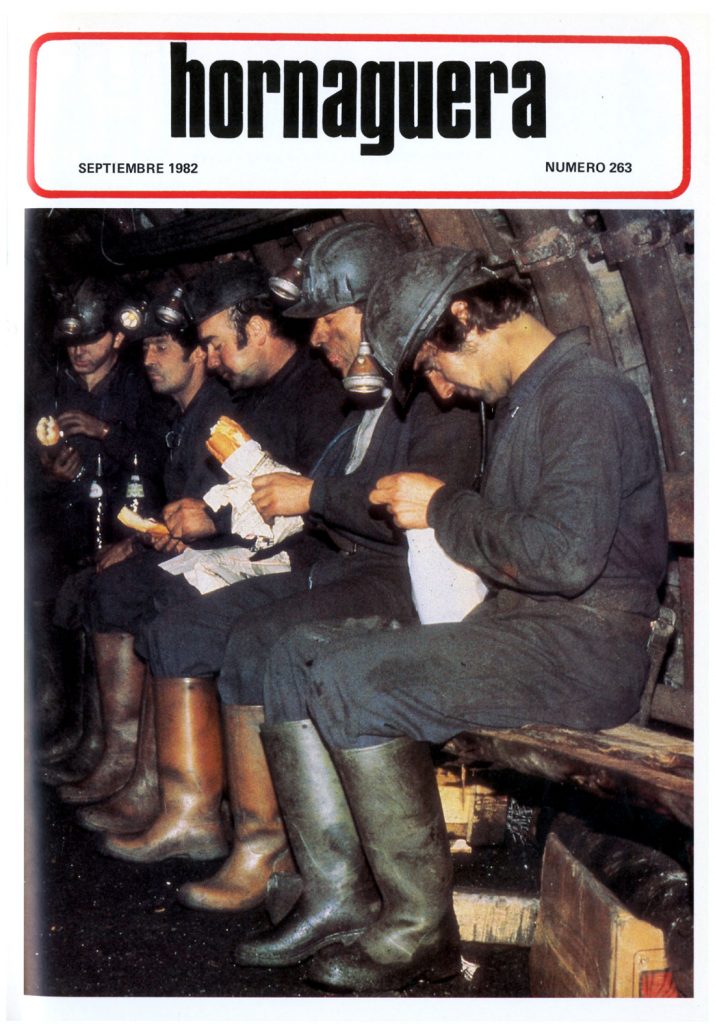 Revista Hornaguera, Nº 263, Septiembre de 1982, de Hullera Vasco-Leonesa. 28 Paginas