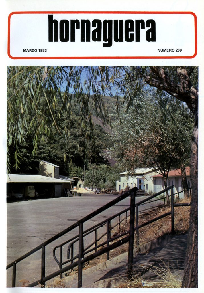 Revista Hornaguera, Nº 269, Marzo de 1983, de Hullera Vasco-Leonesa. 28 Paginas