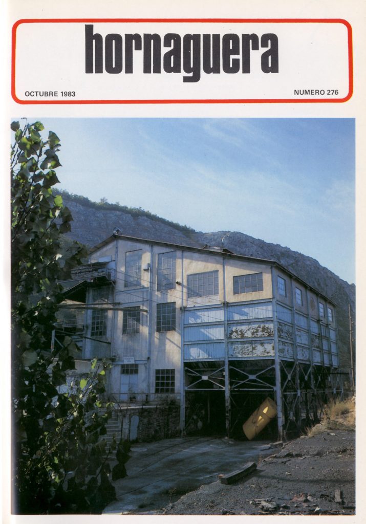 Revista Hornaguera, Nº 276, Octubre de 1983, de Hullera Vasco-Leonesa. 28 Paginas