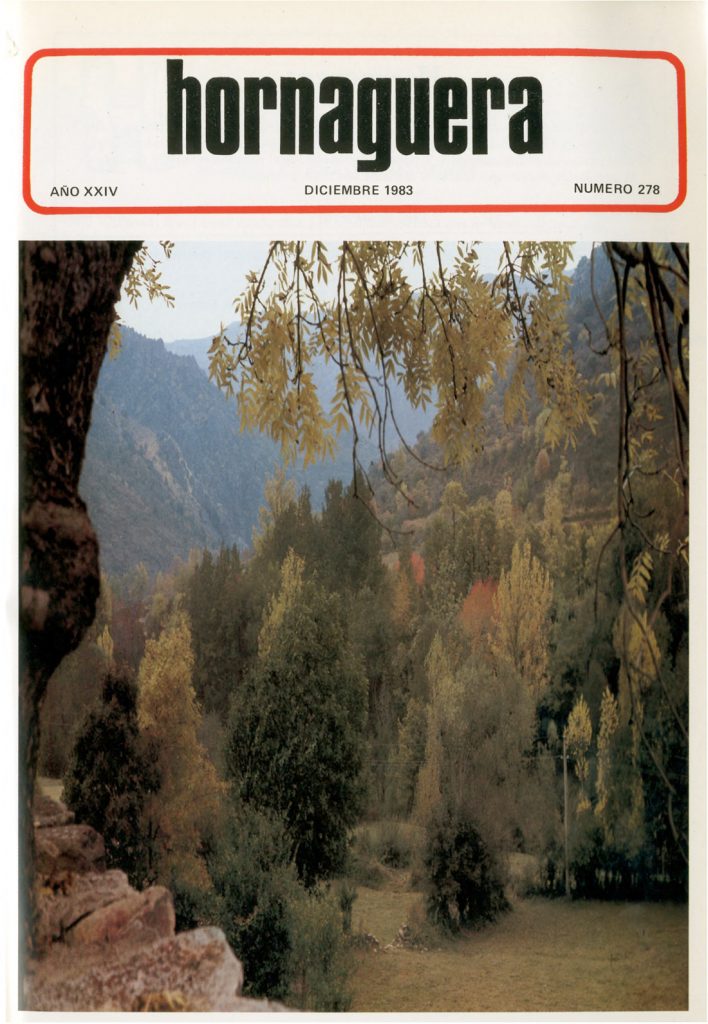 Revista Hornaguera, Nº 278, Diciembre de 1983, de Hullera Vasco-Leonesa. 28 Paginas