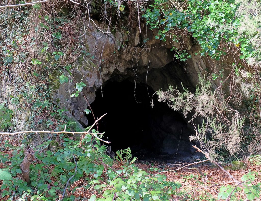 Bocamina del sexto piso de las Minas de Urbiés. Valle de Turón. Mieres. Asturias. 2020