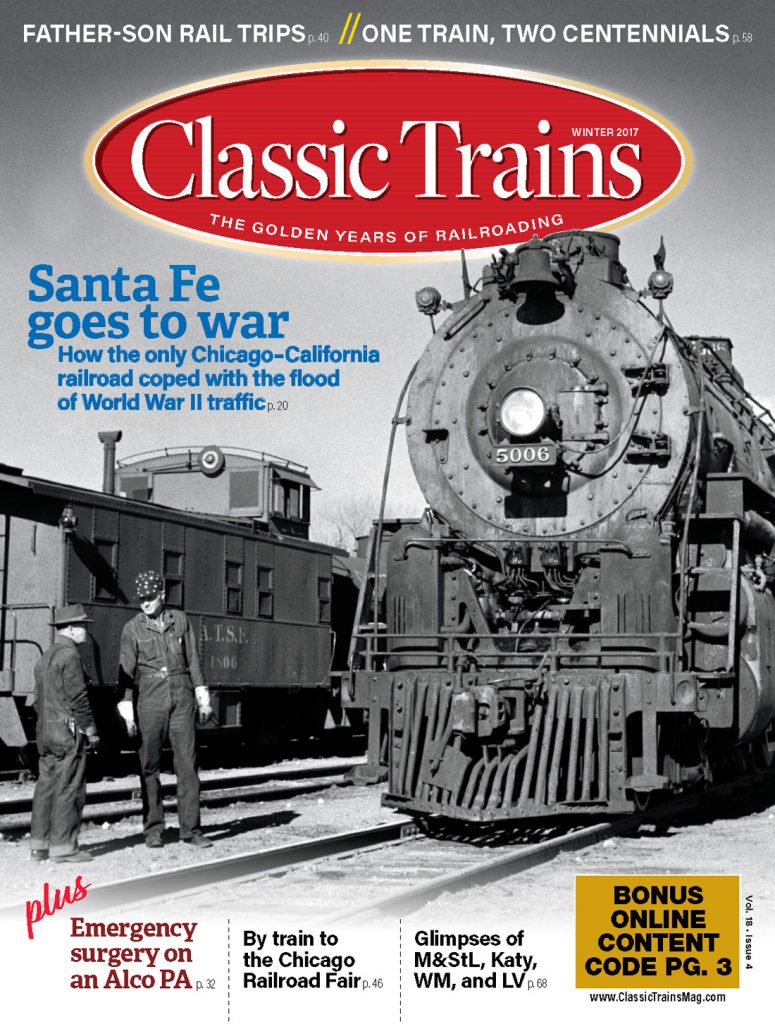 Revista Classic Trains. Invierno de 2017