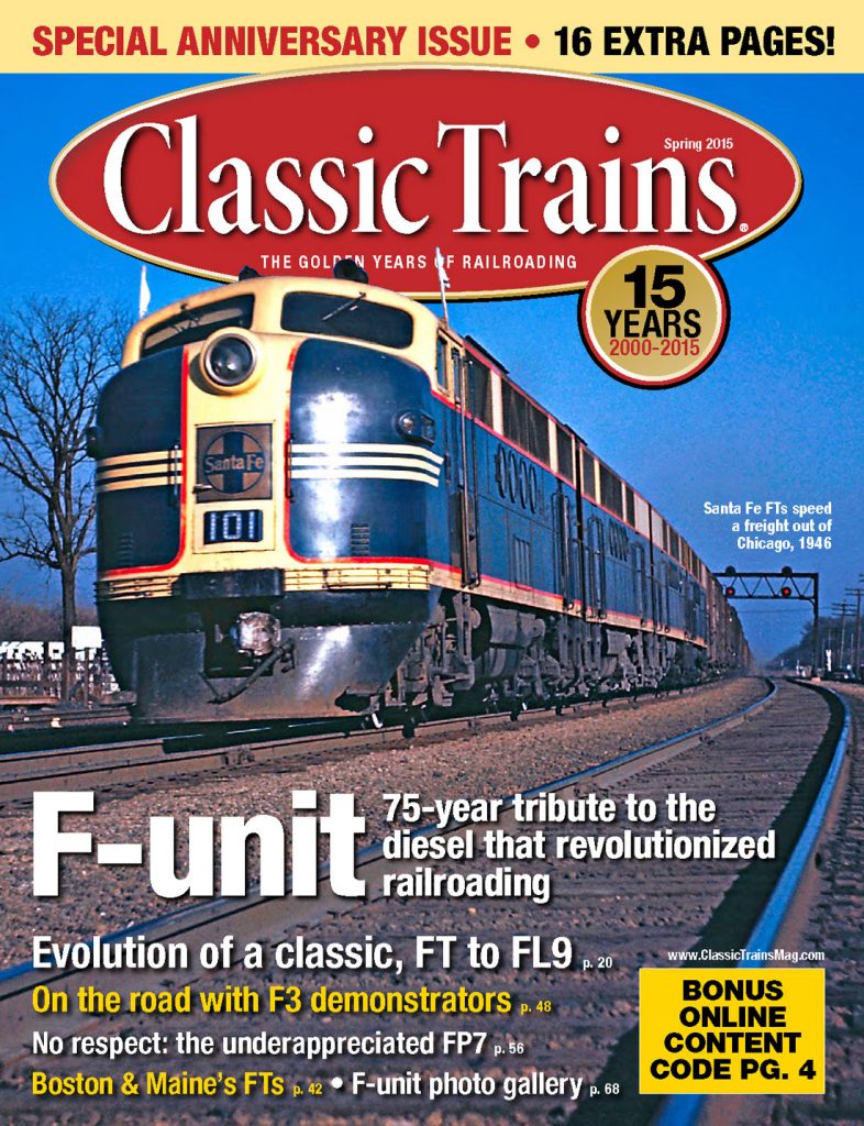 Revista Classic Trains. Primavera de 2015
