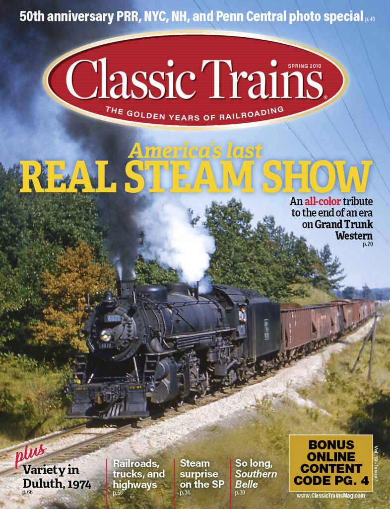 Revista Classic Trains. Primavera de 2018