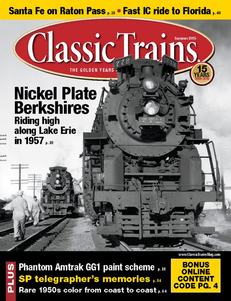 Revista Classic Trains. Verano de 2015
