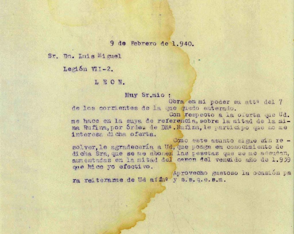 Correspondencia Comercial Carbones Viloria. Documento 4. Tomo 4. 16 pag. Años 1940 – 1941 – 1943