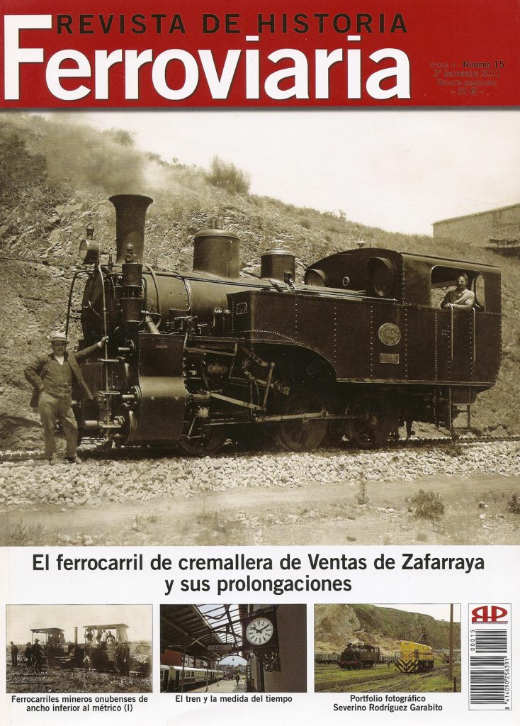 Revista de Historia Ferroviaria. Nº 15. 2º Semestre 2011