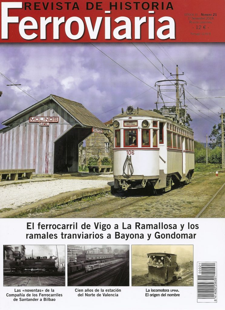 Revista de Historia Ferroviaria. Nº 21. 1er Semestre 2018