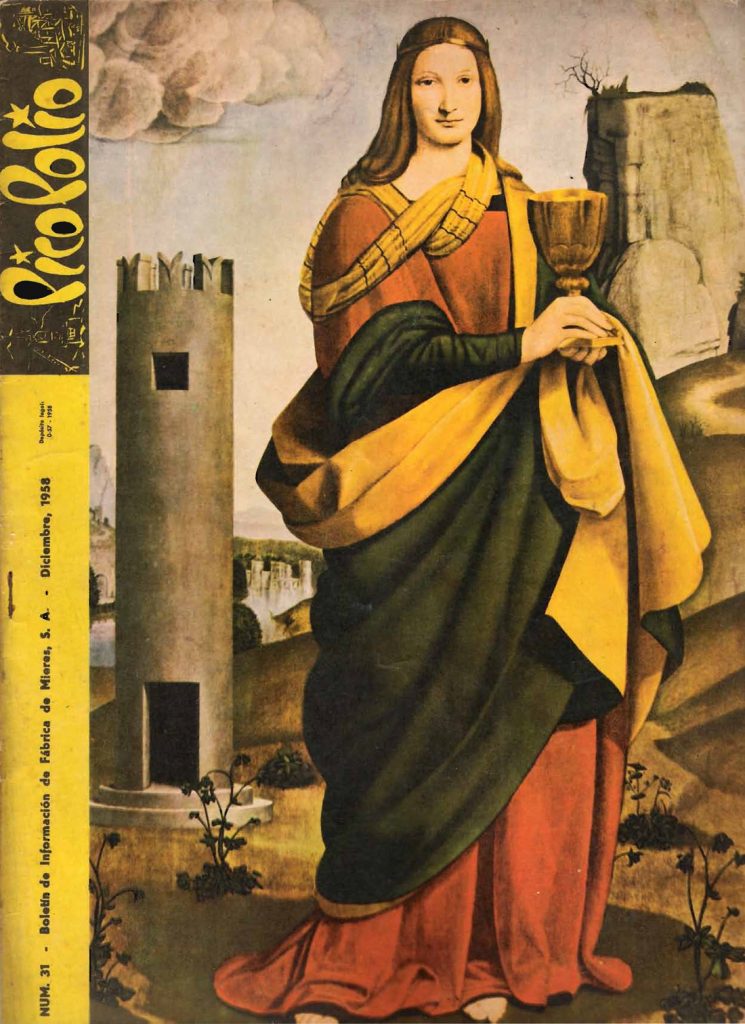 Revista Pico Polio, boletín de información de Fábrica de Mieres, Nº31. Diciembre 1958