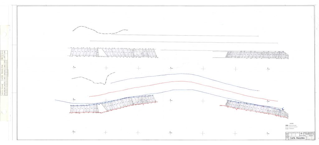 PLN 65 / TOMO 1 MSP. Grupo Paulina. Plano escala 1:2000. Capa Paulina. Sector oeste. Años 90