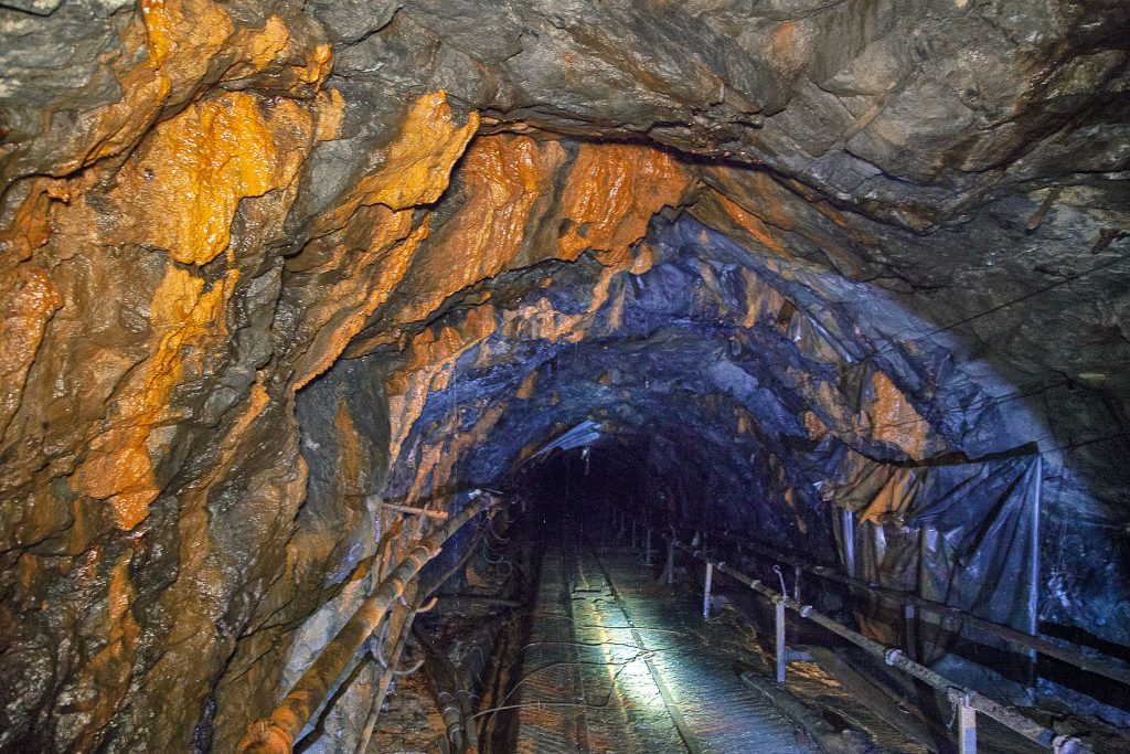 Plano inclinado del Pozo Lumajo. Villaseca de Laciana. Villablino. Leon 2020