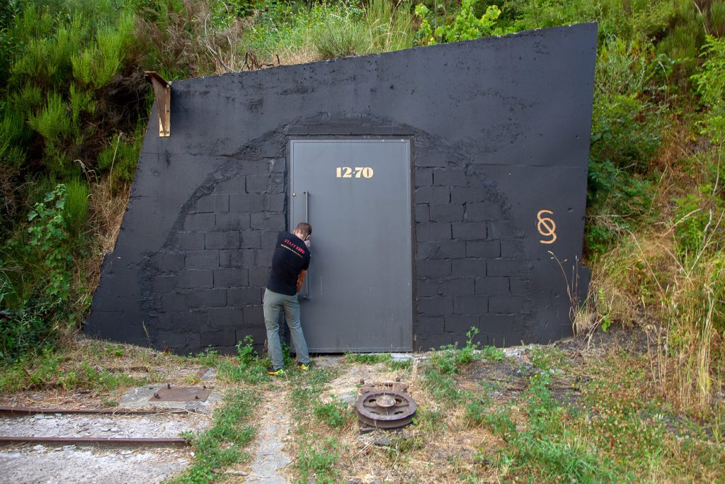 Fabrica de cerveza artesana 12.70, en las antiguas instalaciones del Pozo Lumajo. Villaseca de Laciana. Villablino. Leon 2020