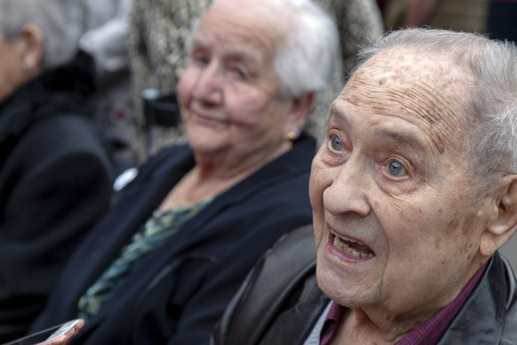 Premio Pozo Fortuna. Grupo de familiares de la Fosa Común de Tiraña. Turon. Mieres. Asturias 2018