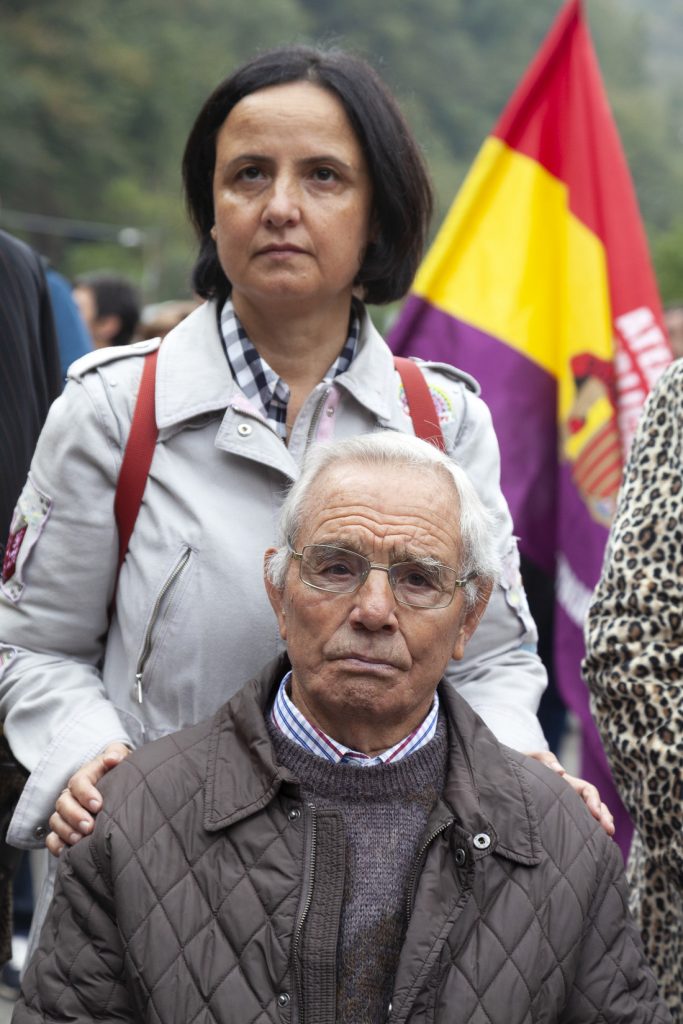 Premio Pozo Fortuna. Grupo de familiares de la Fosa Común de Tiraña. Turon. Mieres. Asturias 2018