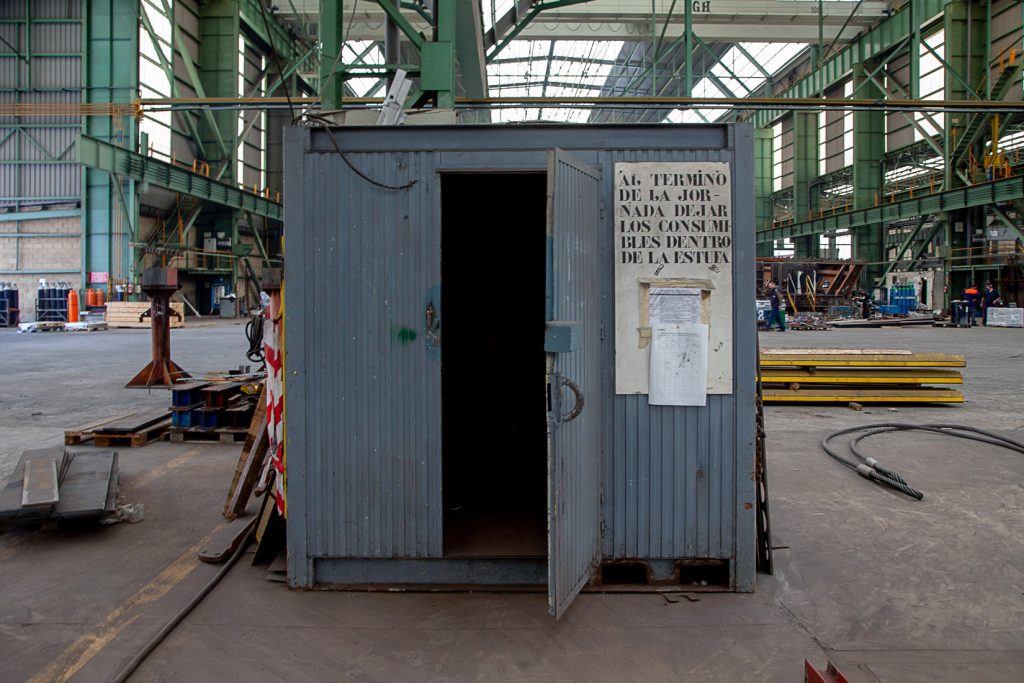 Factoría industrial de Construcciones Navales del Norte. La Naval. Sestao. Bizkaia 2019