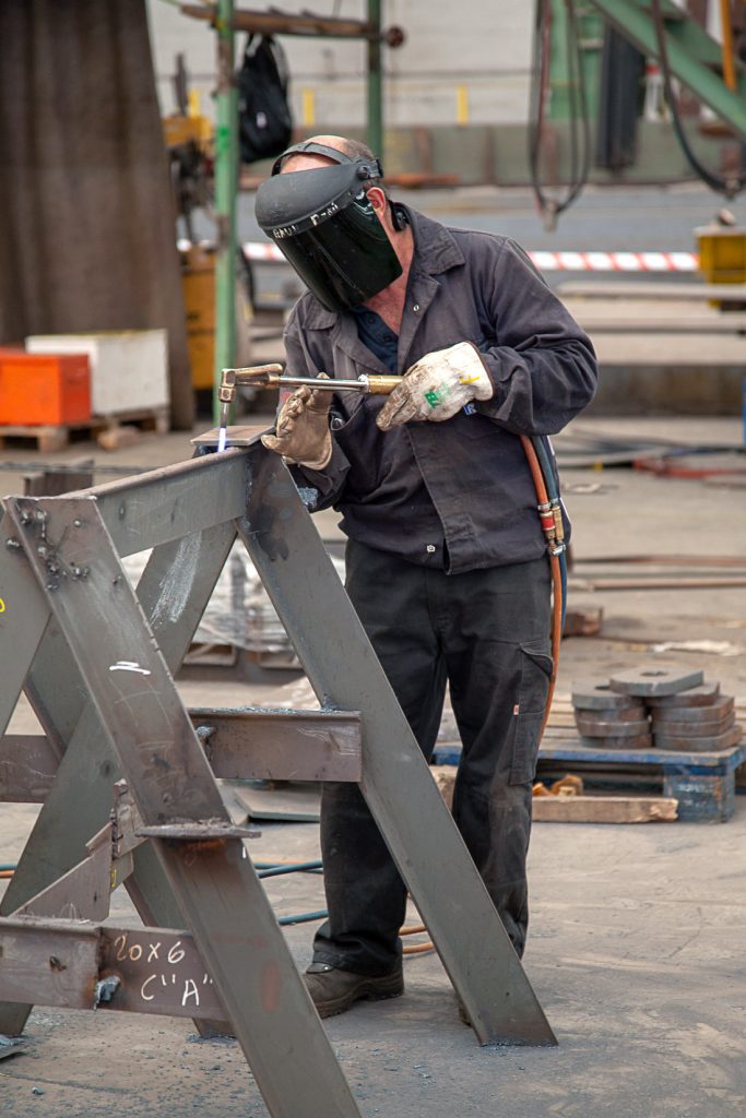 Factoría industrial de Construcciones Navales del Norte. La Naval. Sestao. Bizkaia 2019
