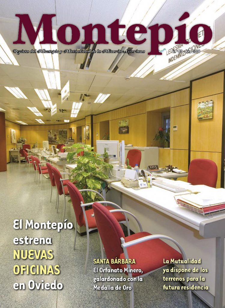 Revista del Montepio y Mutualidad de la minería Asturiana. Numero 53. Enero 2009