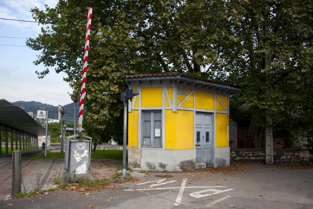 Estación de tren de Ablaña. Mieres. Asturias 2018