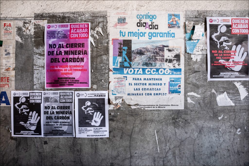 Antigua casa de aseos del Pozo Julia. Fabero. León 2020.