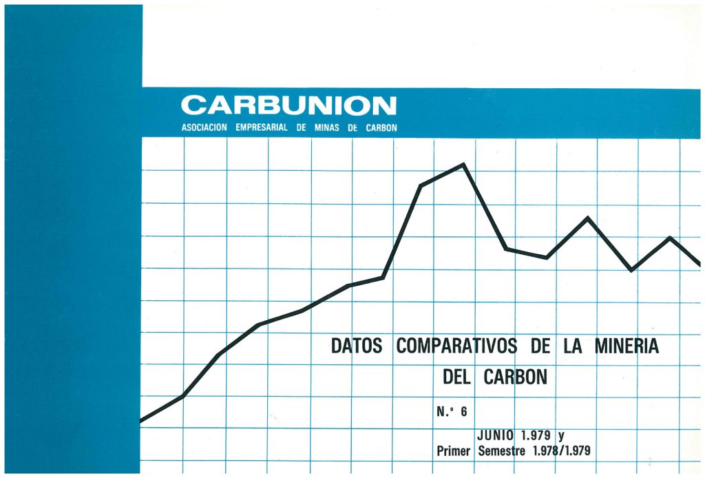 Informe Carbounion. Datos comparativos de la Minería del Carbón y de Refino del Petróleo. Nº 6. Junio 1979 y Primer Semestre 1978-79. Caja 13. Doc 16. 14 Paginas