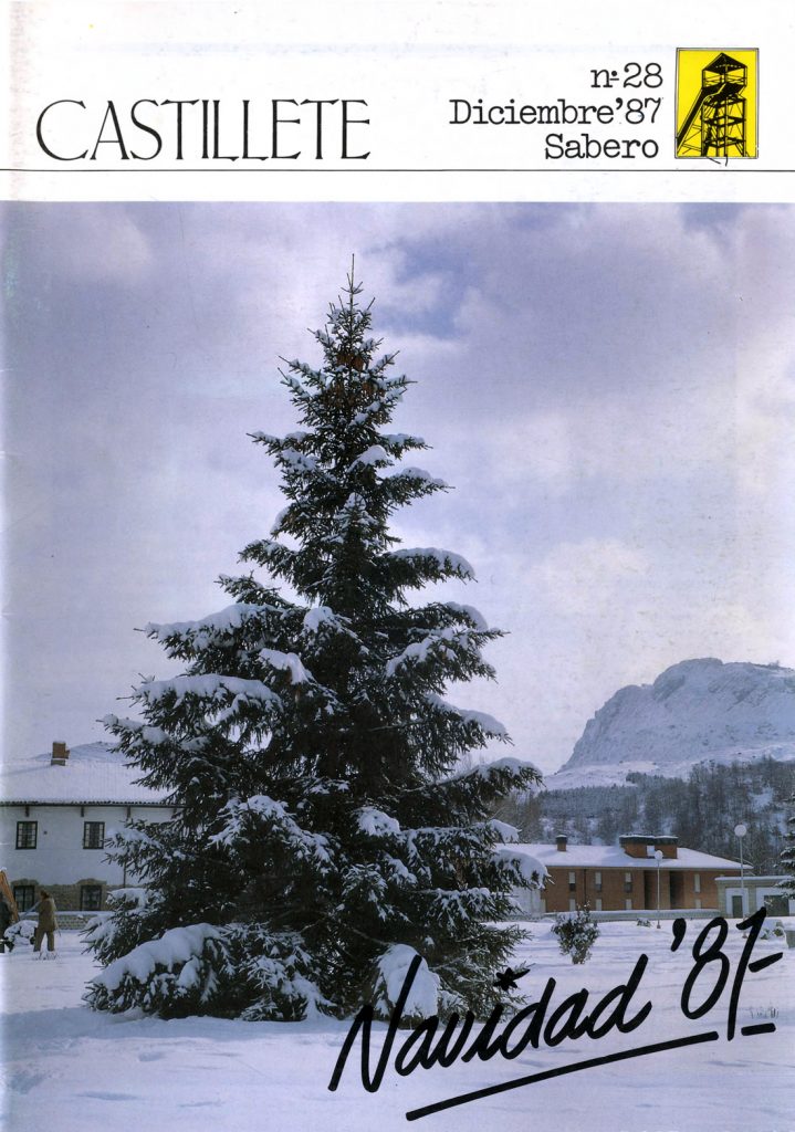 Revista Castillete, Nº 28. Diciembre 1987, de Hulleras de Sabero y Anexas