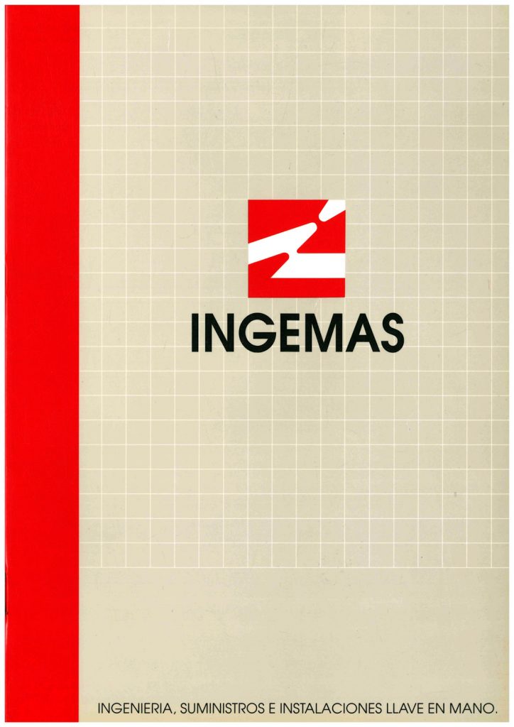 Dosier de la empresa de ingenieria, suministros e instalaciones, INGEMAS. Gijon. Asturias. Año 1990. Caja 21. Doc 12. 11 páginas