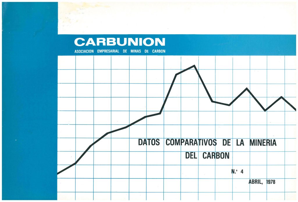 Informe Carbounion. Datos comparativos de la Mineria del Carbon. Nº 4. Abril 1978. Caja 21. Doc 6. 13 Paginas
