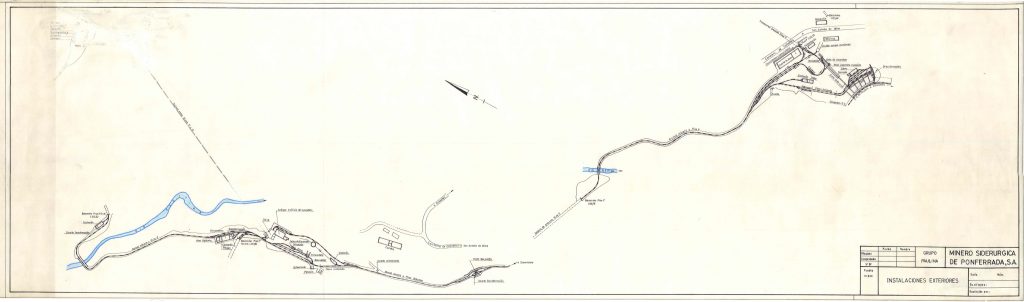 PLN 35 / TOMO 4 MSP – Grupo Paulina. Plano escala 1:1500. Instalaciones exteriores