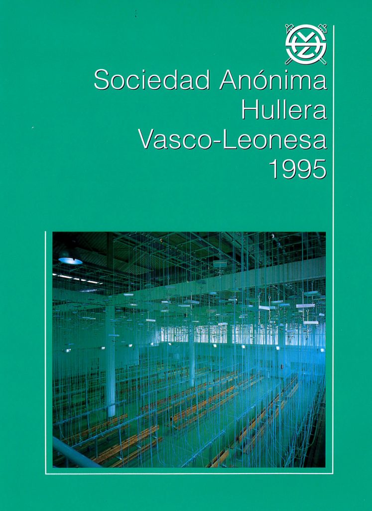Sociedad Anónima Hullera Vasco-Leonesa. Informe anual 1995. Caja 17. Doc 4. 58 paginas.