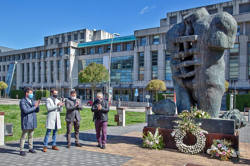 Presentación de la edición especial, homenaje a los mineros, de la cerveza 12-70. Mieres. Asturias 2021