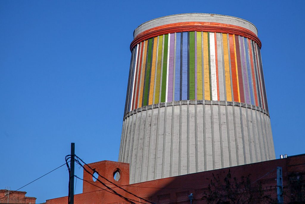 Refrigerante del Museo de la Siderurgia. Valnalon. Langreo. Asturias 2019