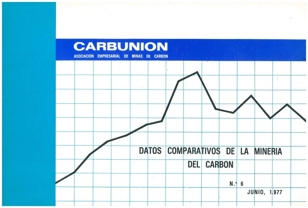Informe Carbunion. Datos comparativos de la minería del carbón. Nº 6. Caja 15 – Doc 6. Año 1977