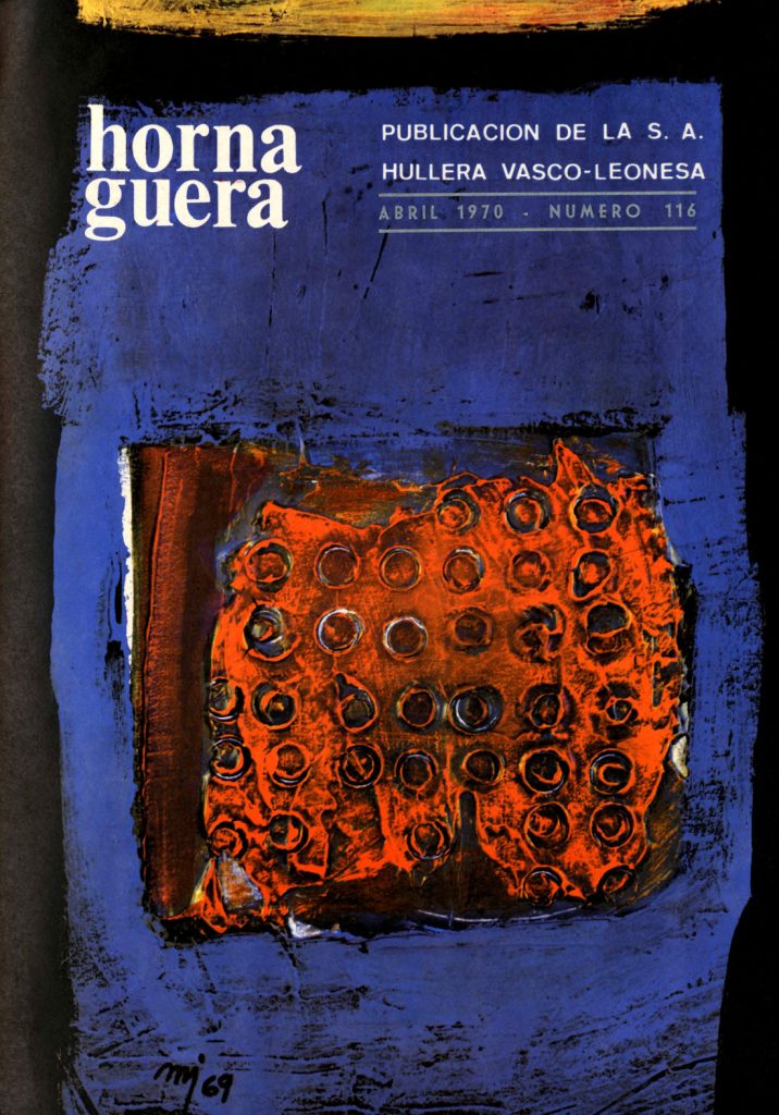 Revista Hornaguera, Nº 116, Abril de 1970, de Hullera Vasco-Leonesa. 36 Paginas