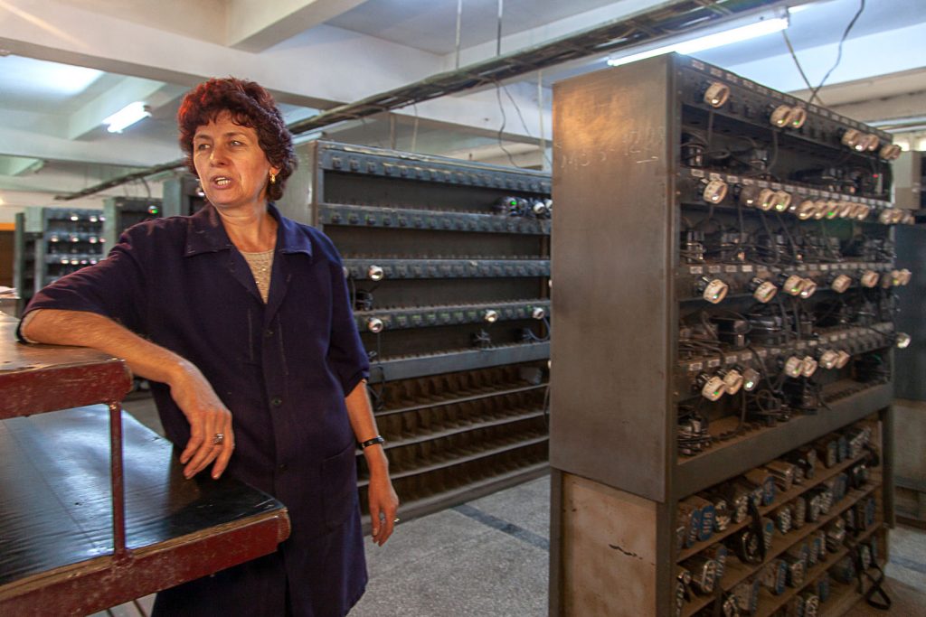 Aurica Bora. Lampistería de la Mina Livezeni. Petrosani. Rumanía 2021