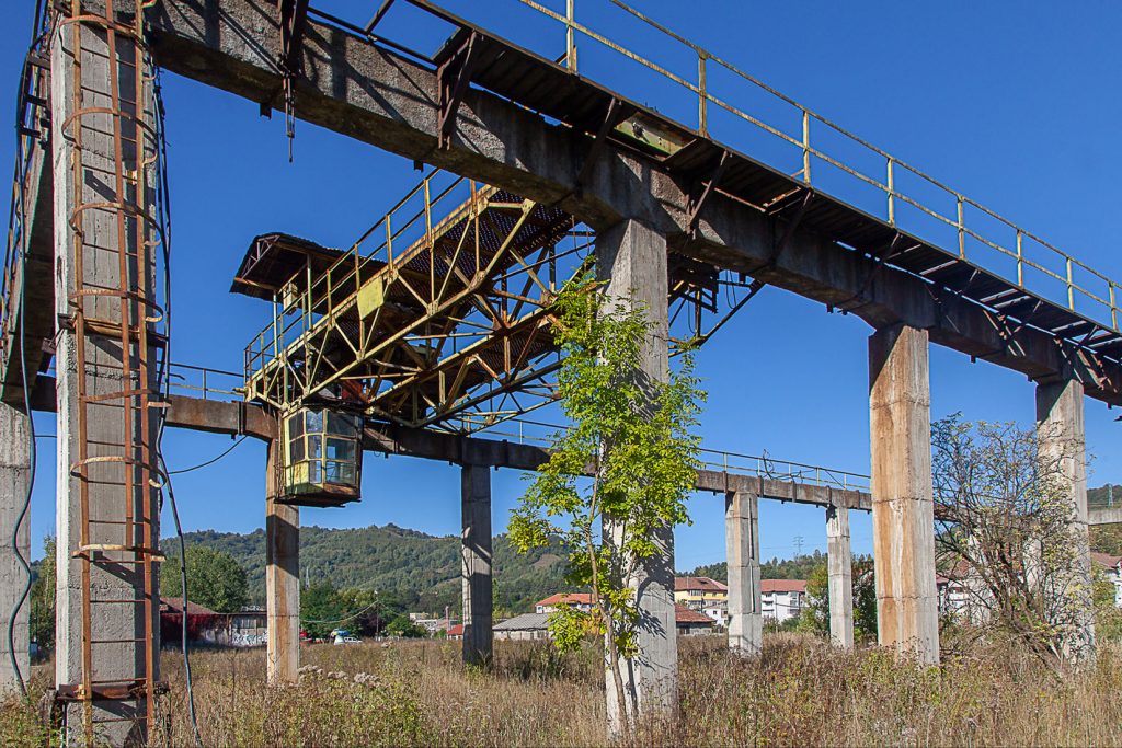 Antiguas instalaciones de la Mina Petrila. Rumania 2021
